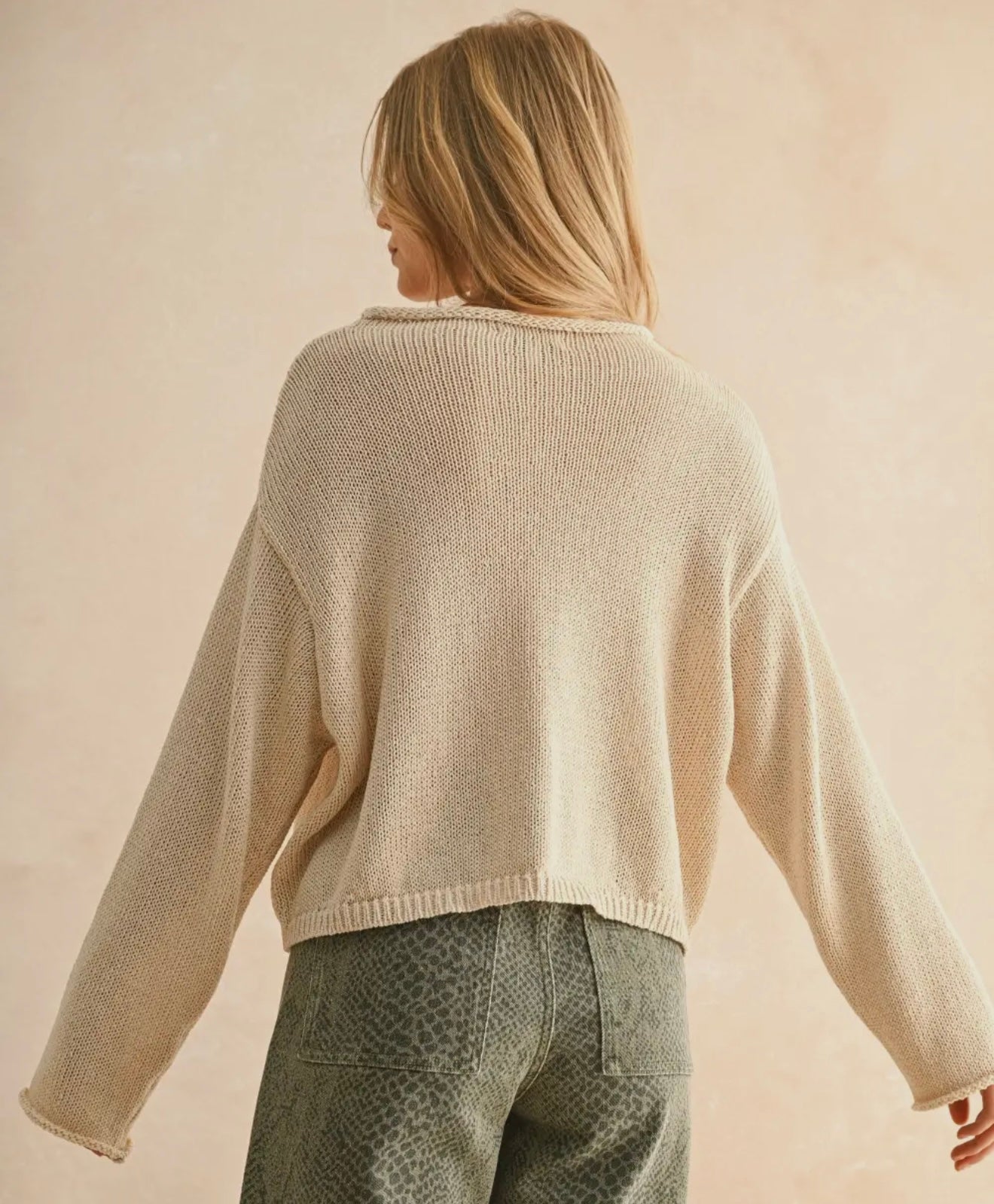 BLAKE BUTTON FRONT CARDIGAN