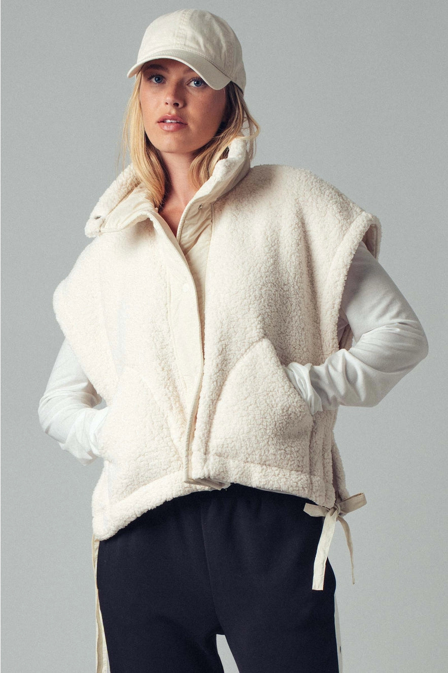 SERAPHINA SHERPA VEST