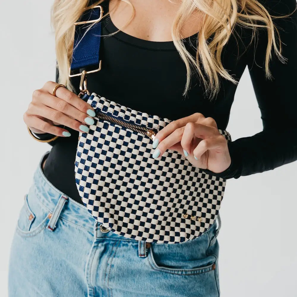 WESTLYN WOVEN BUM BAG