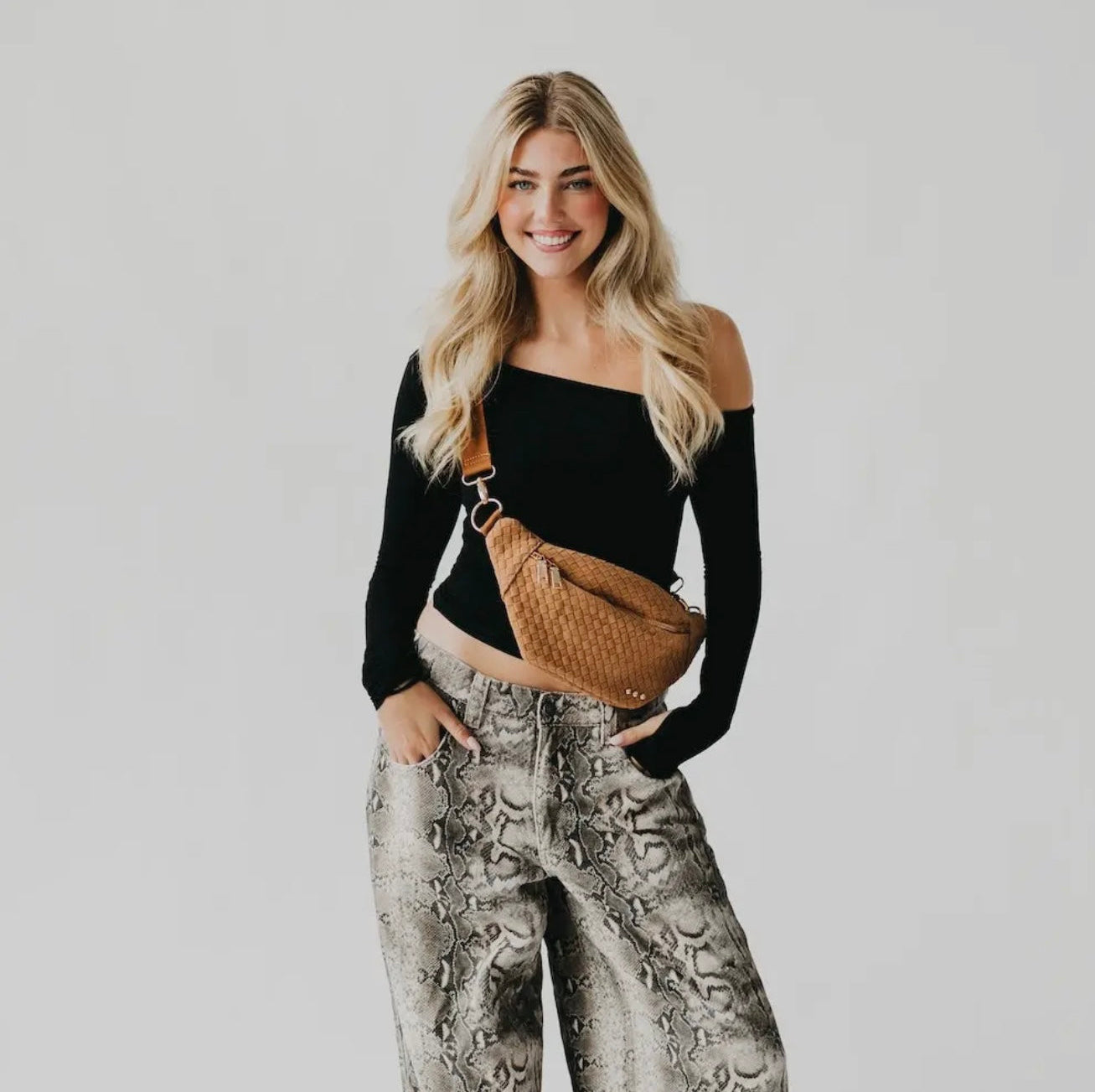 SUSIE SUEDE BUM BAG