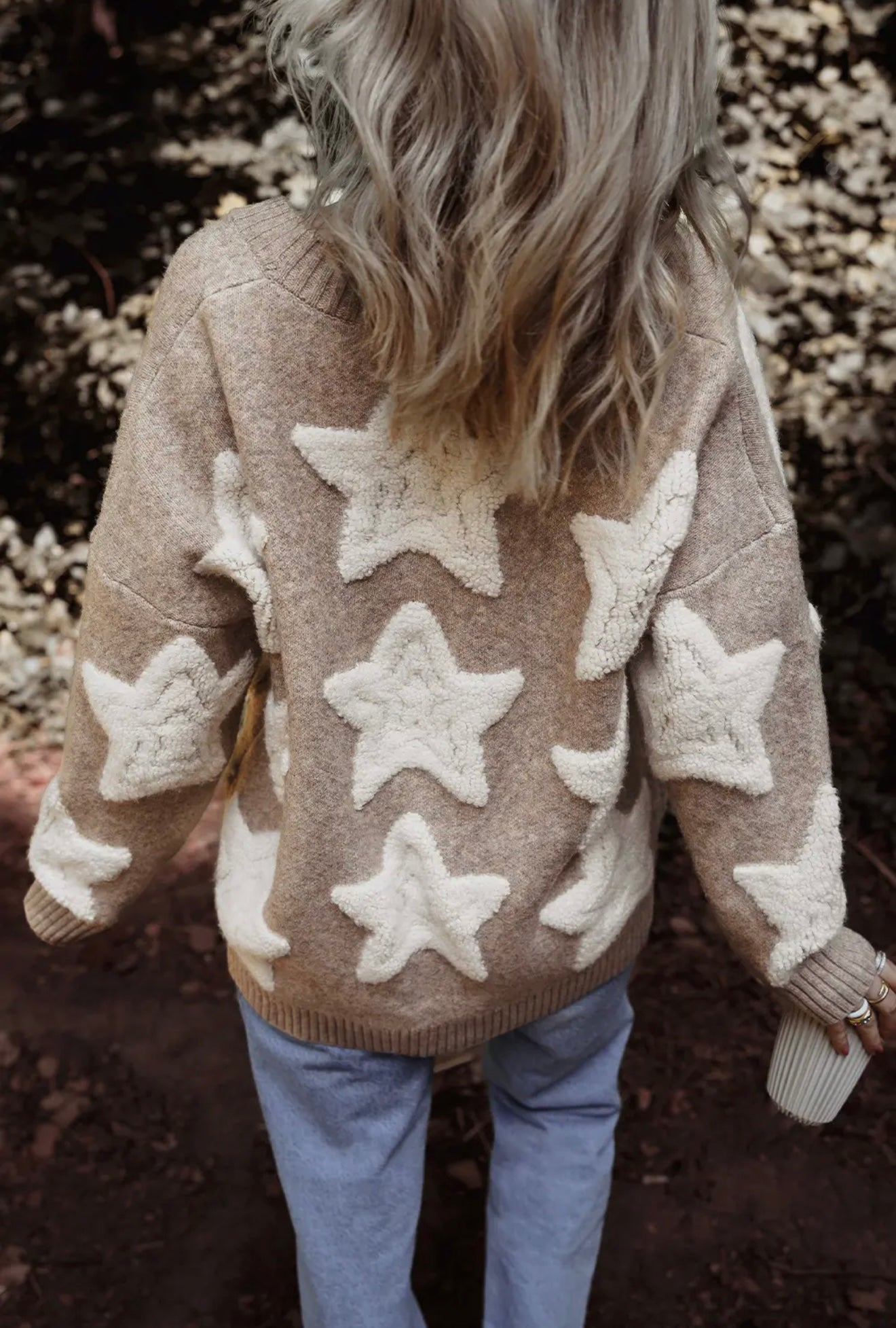 SARAH STAR KNIT CARDIGAN