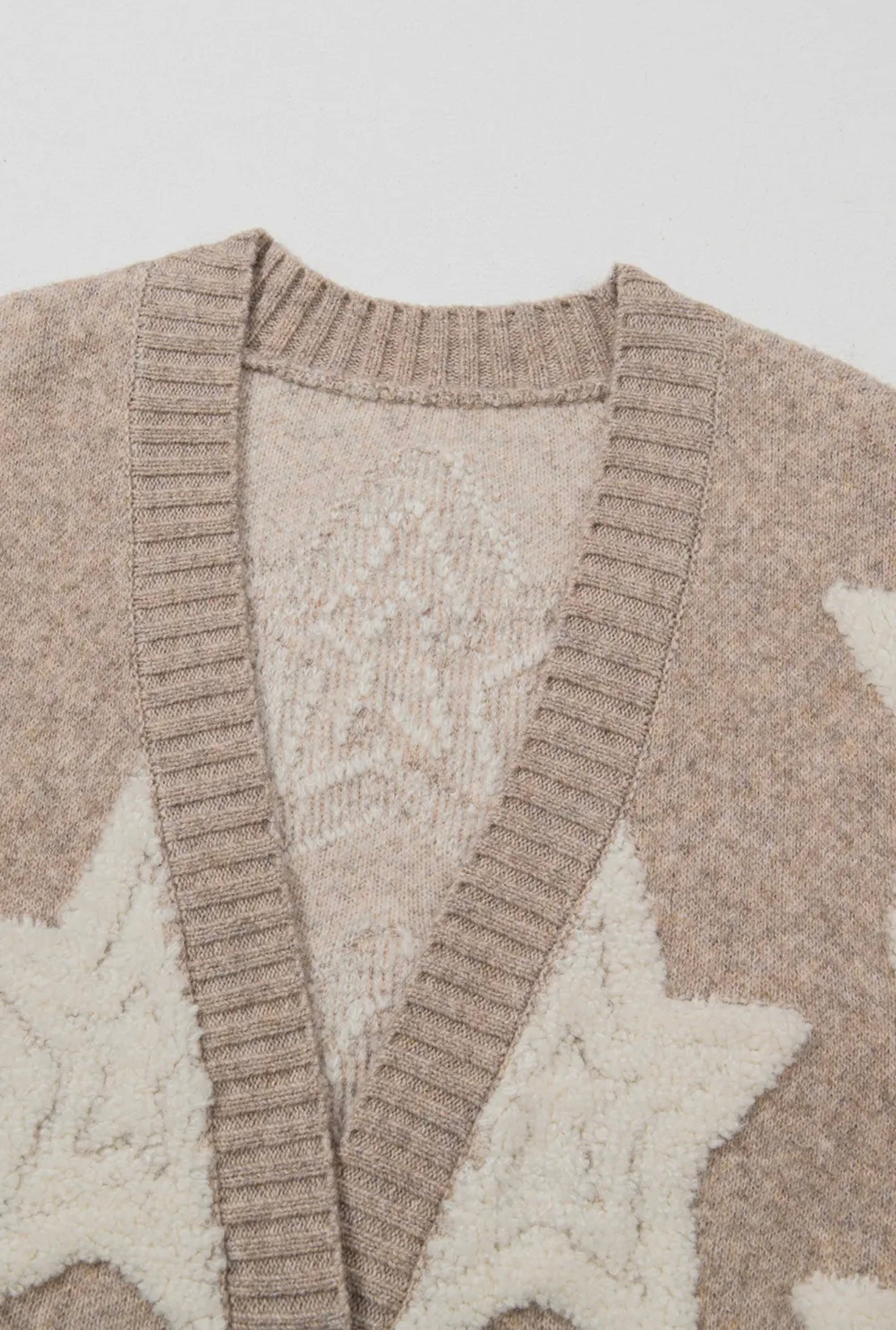 SARAH STAR KNIT CARDIGAN