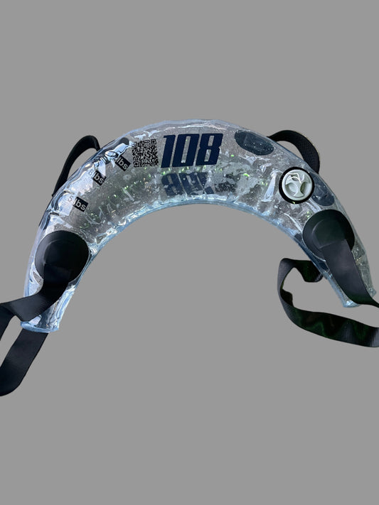 CAROL CREAM & RED PATTERNED POM HAT