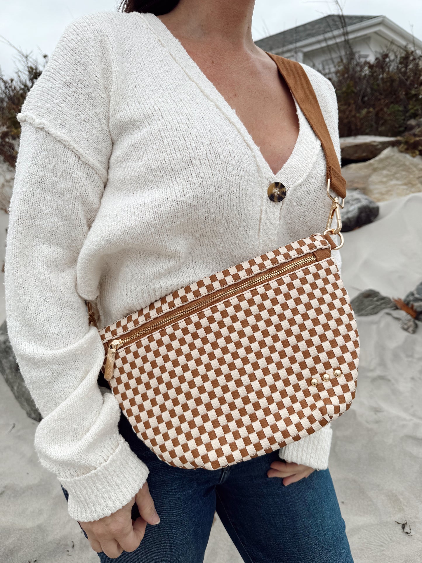 WESTLYN WOVEN BUM BAG