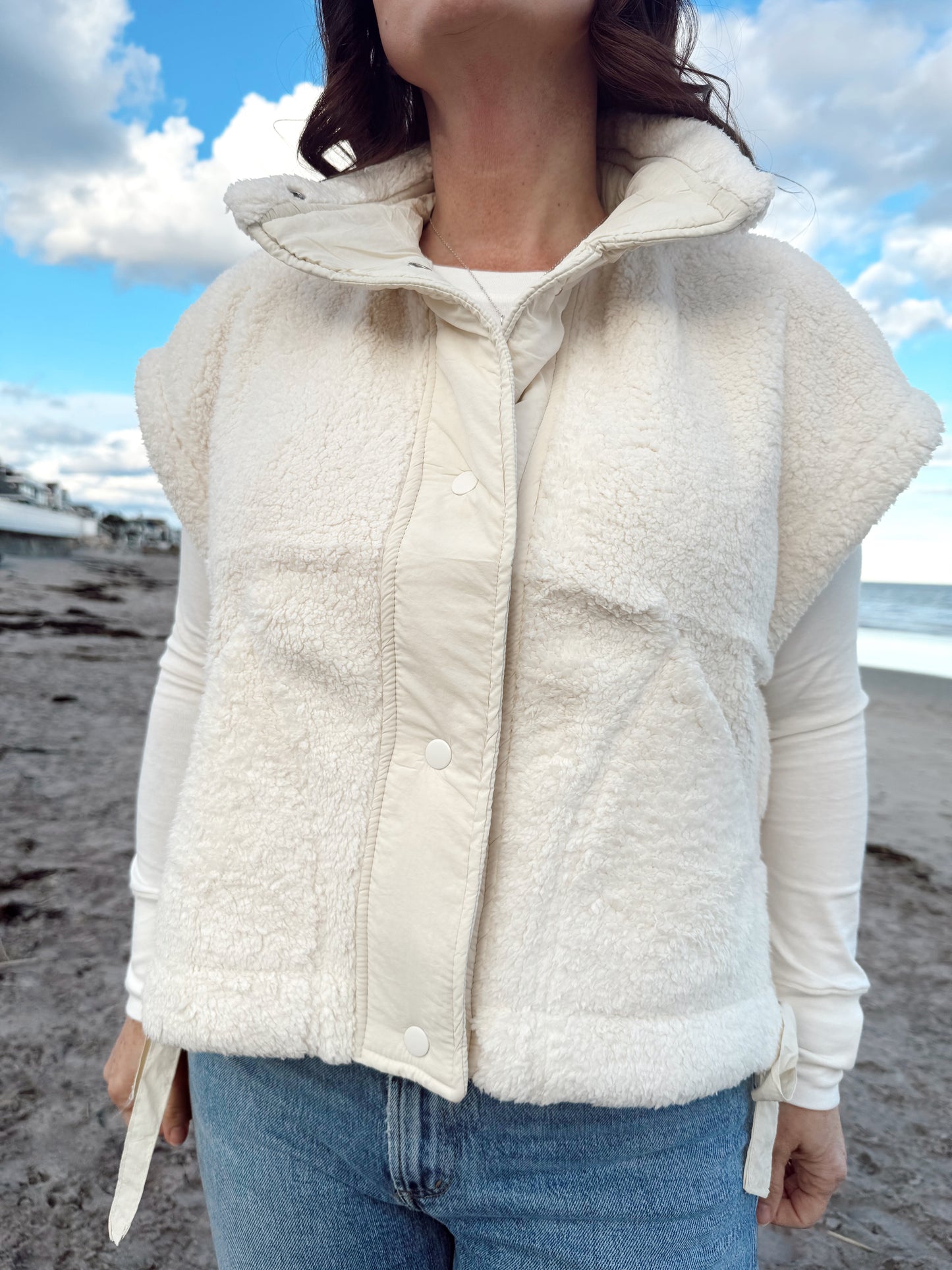 SERAPHINA SHERPA VEST