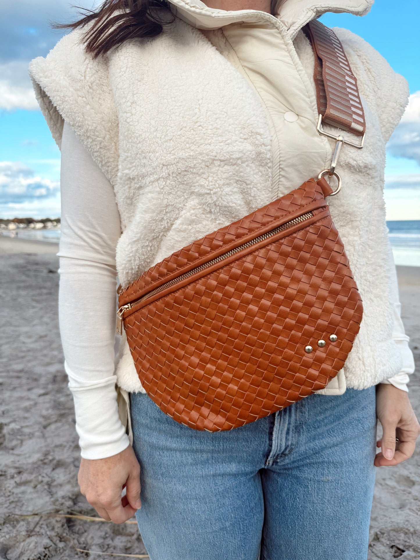 WESTLYN WOVEN BUM BAG
