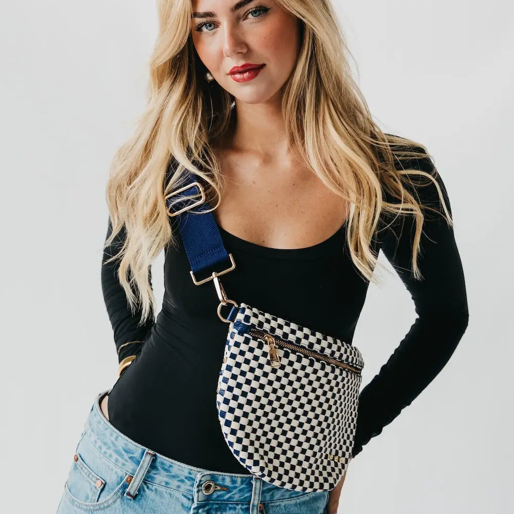 WESTLYN WOVEN BUM BAG