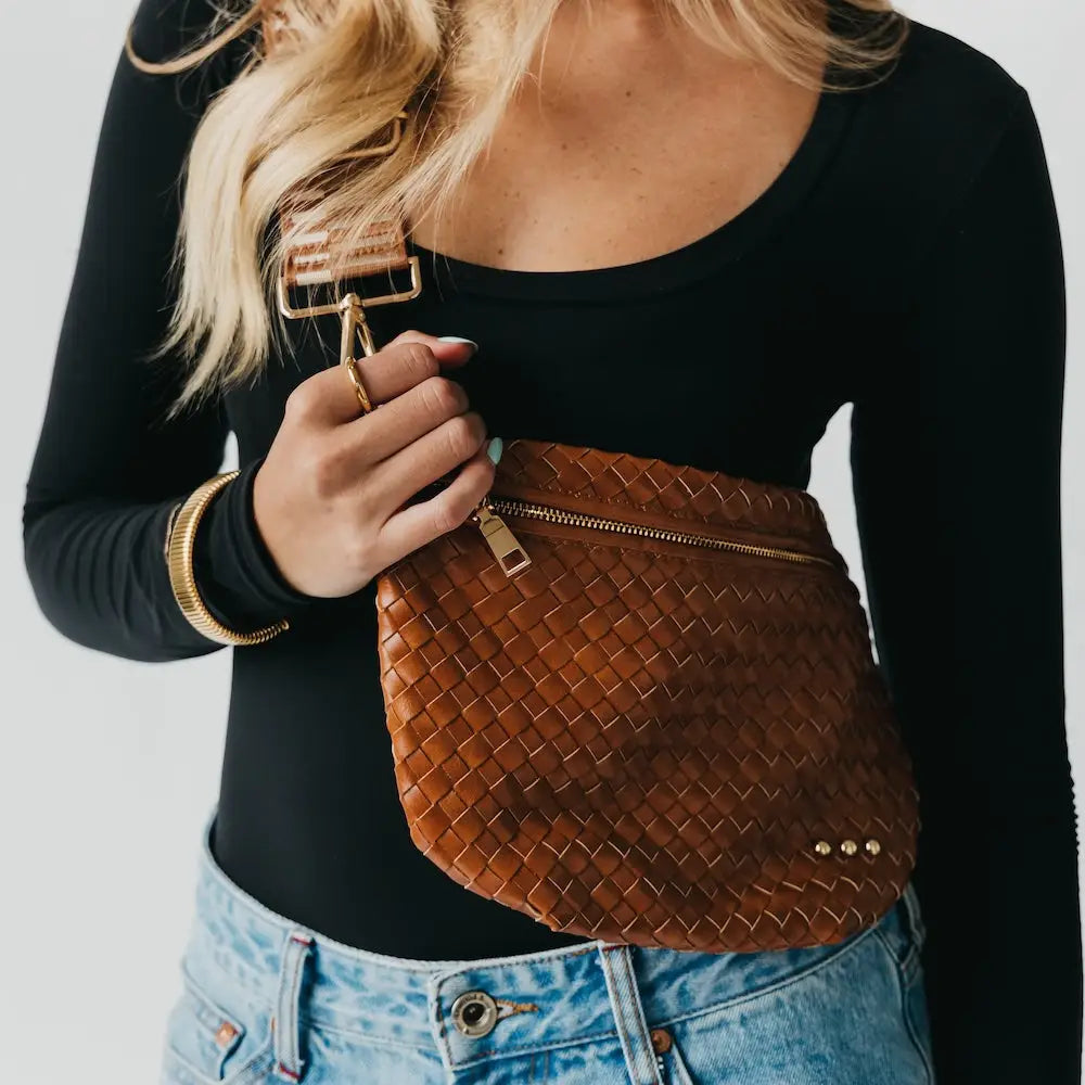 WESTLYN WOVEN BUM BAG