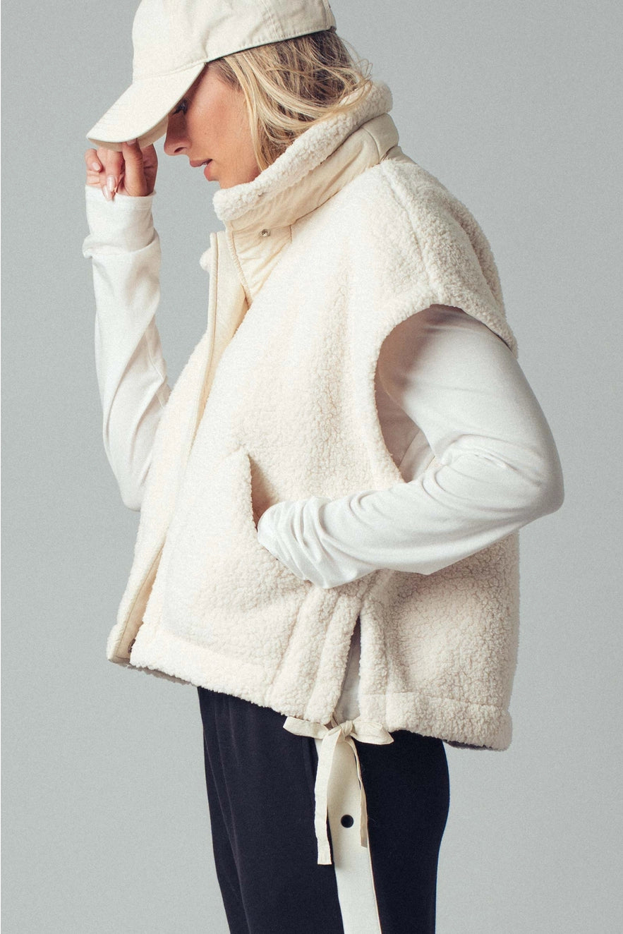 SERAPHINA SHERPA VEST