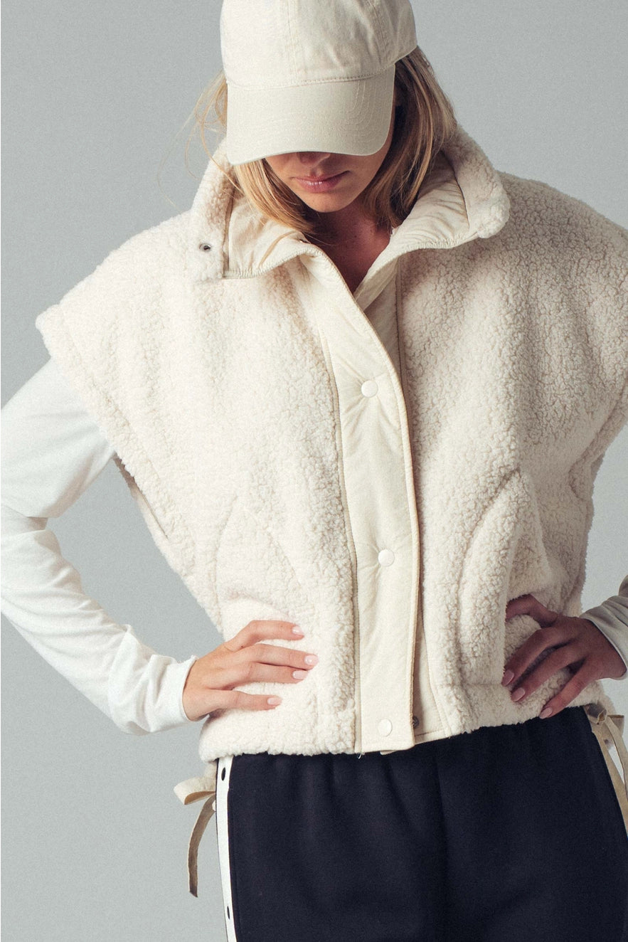 SERAPHINA SHERPA VEST