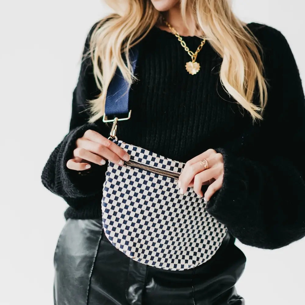 WESTLYN WOVEN BUM BAG